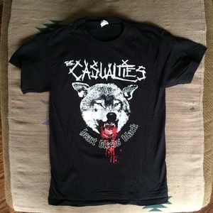 THE CASUALTIES punk rock shirt